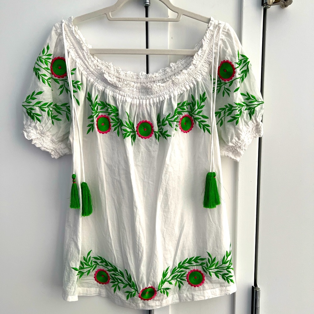 Gretchen Scott summer blouse